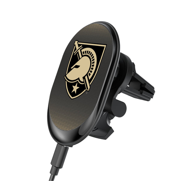 United States Military Academy Black Knights Linen Wireless Mag Car Charger