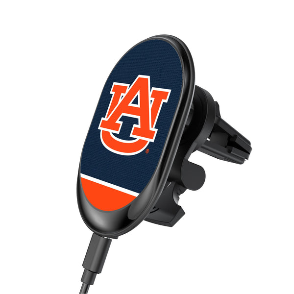 University of Auburn Tigers Endzone Solid Wireless Mag Car Charger