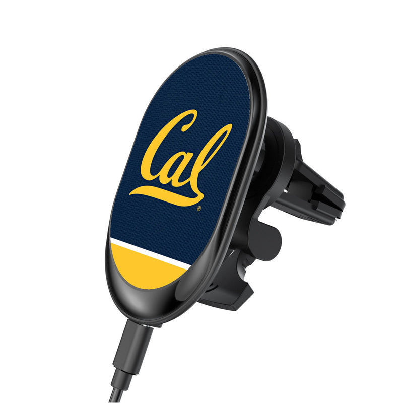 University of California Berkeley Golden Bears Endzone Solid Wireless Mag Car Charger