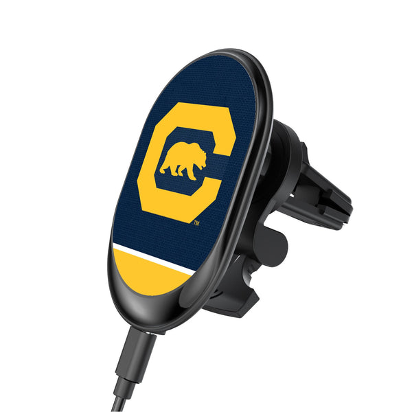 University of California Berkeley Golden Bears Endzone Solid Wireless Mag Car Charger