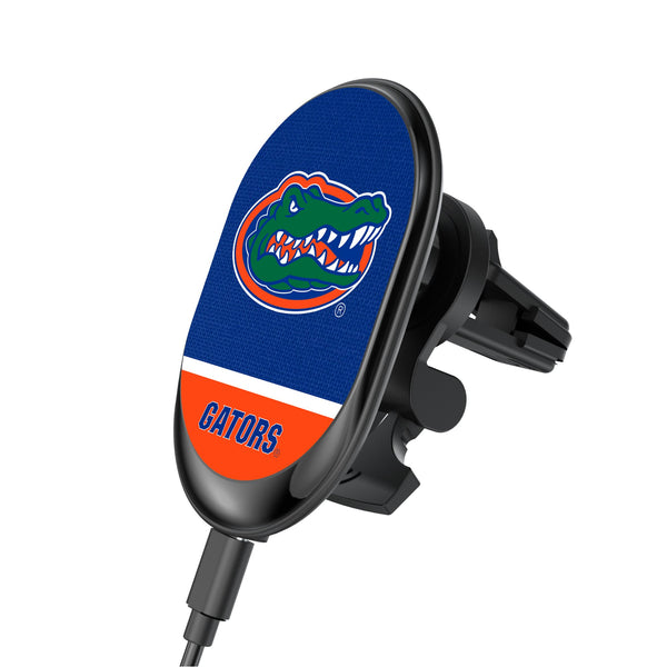 University of Florida Gators Endzone Solid Wireless Mag Car Charger