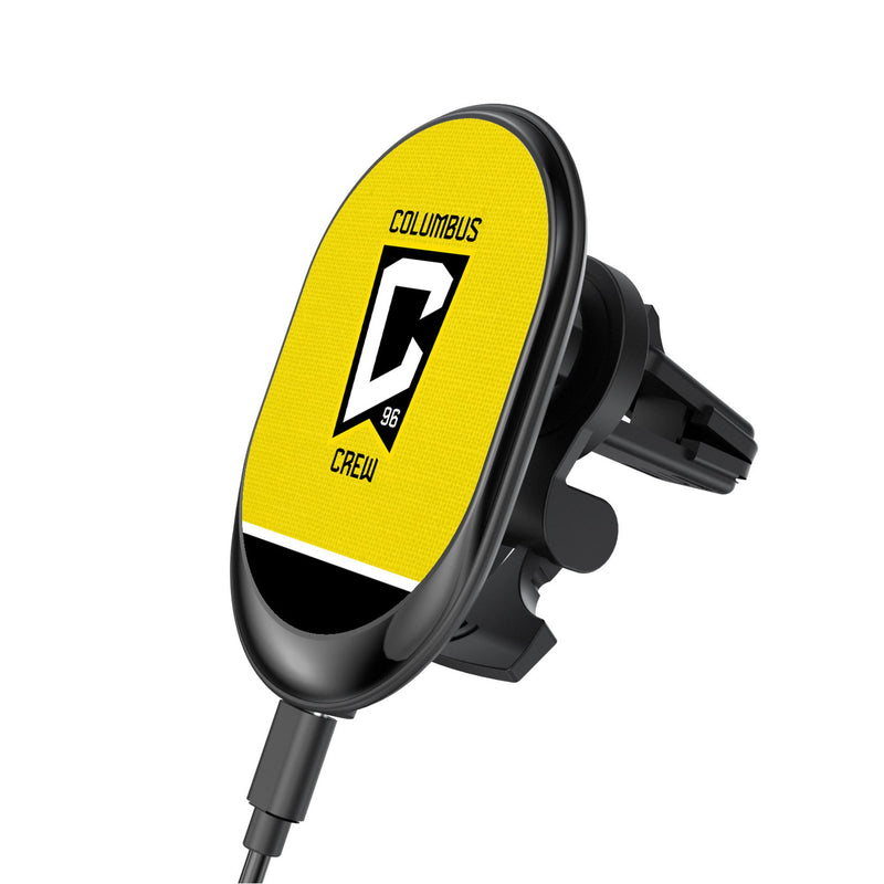 Columbus Crew  Endzone Solid Wireless Mag Car Charger