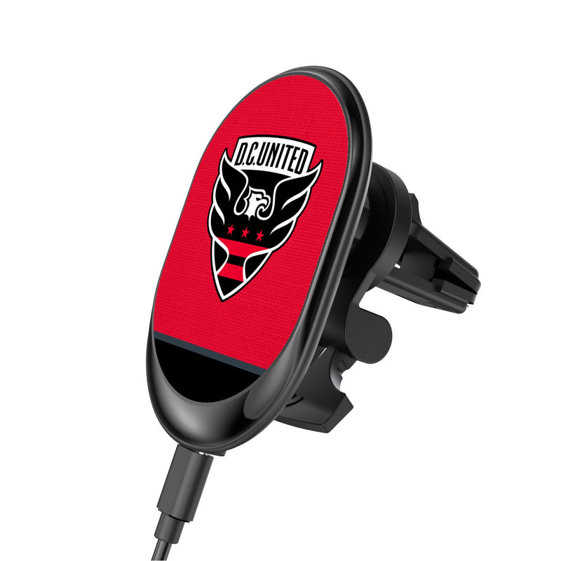 DC United  Endzone Solid Wireless Mag Car Charger