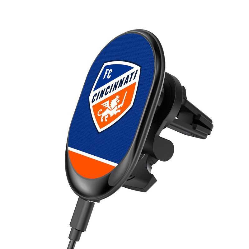 FC Cincinnati  Endzone Solid Wireless Mag Car Charger