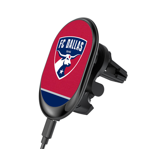 FC Dallas  Endzone Solid Wireless Mag Car Charger