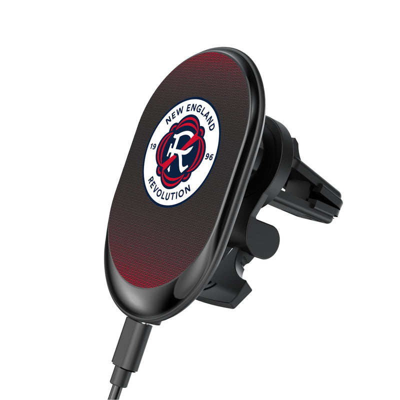 New England Revolution  Linen Wireless Mag Car Charger