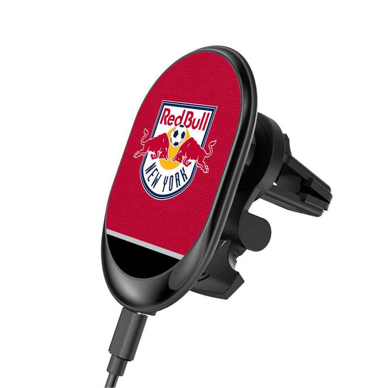 New York Red Bulls  Endzone Solid Wireless Mag Car Charger