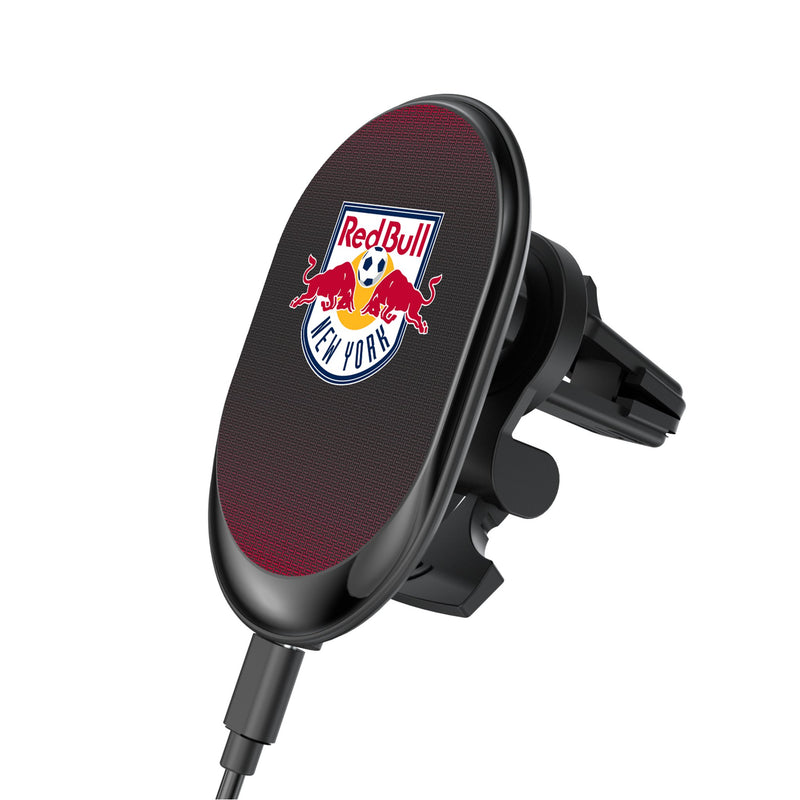 New York Red Bulls  Linen Wireless Mag Car Charger