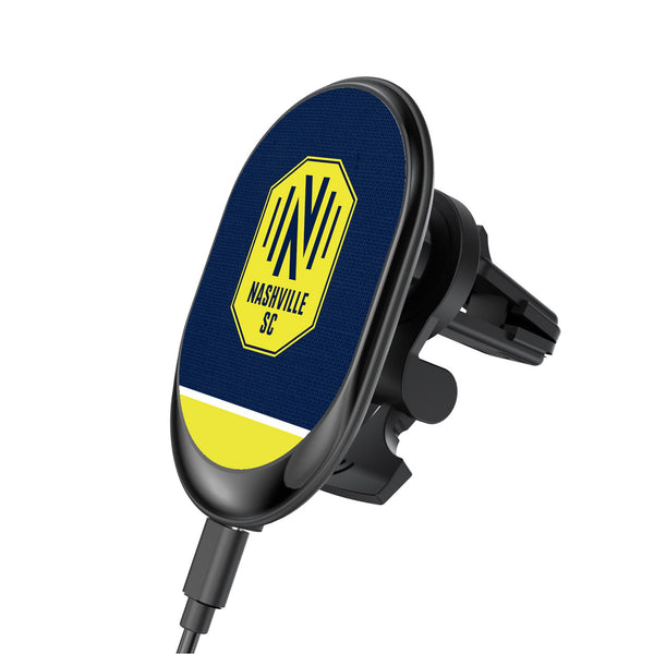 Nashville SC  Endzone Solid Wireless Mag Car Charger