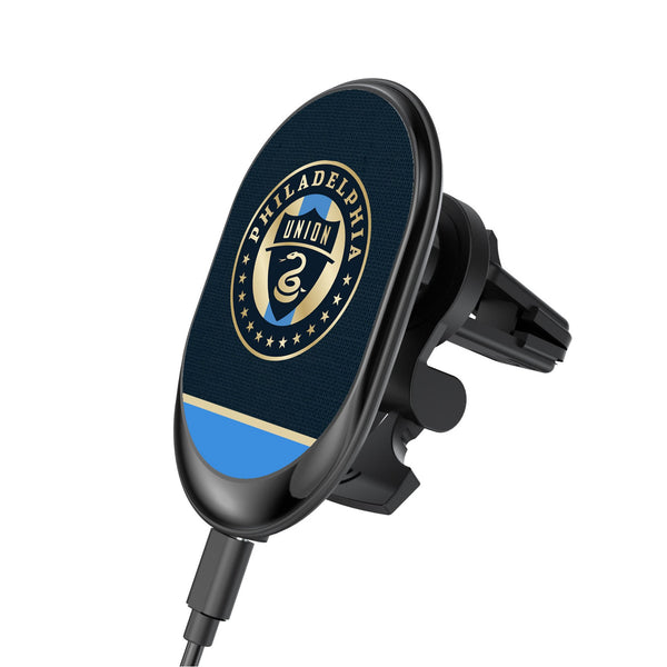 Philadelphia Union   Endzone Solid Wireless Mag Car Charger