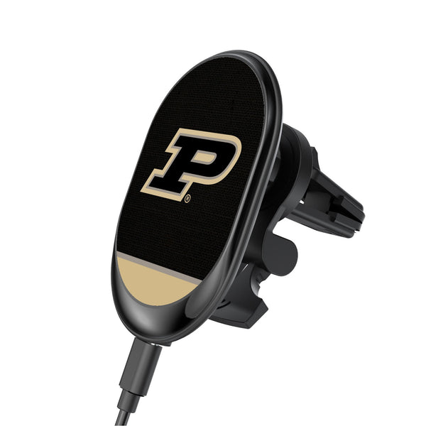 Purdue University Boilermakers Endzone Solid Wireless Mag Car Charger