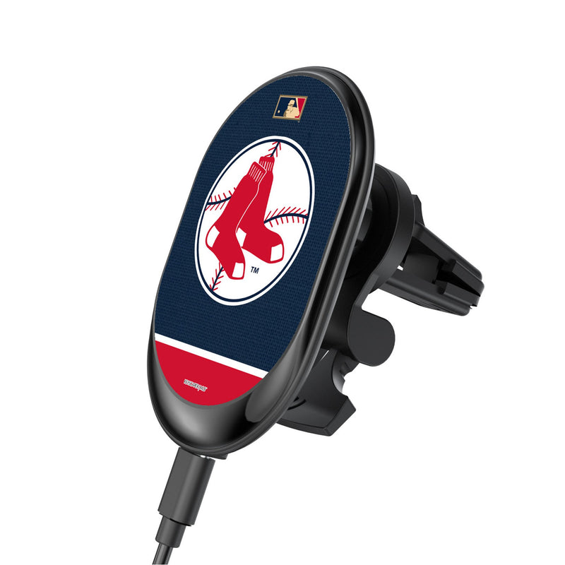 Boston Red Sox 1970-1975 - Cooperstown Collection Endzone Solid Wireless Mag Car Charger