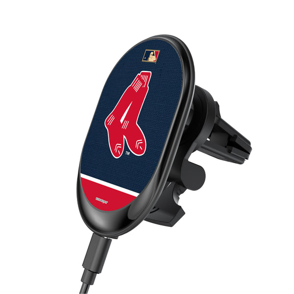 Boston Red Sox 1924-1960 - Cooperstown Collection Endzone Solid Wireless Mag Car Charger