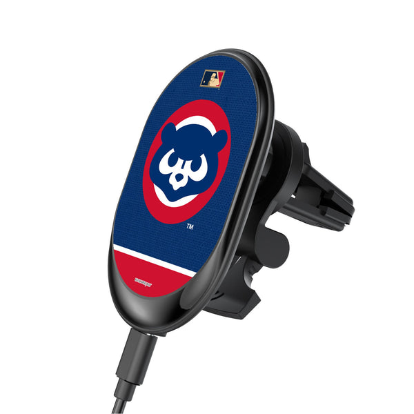 Chicago Cubs Home 1979-1993 - Cooperstown Collection Endzone Solid Wireless Mag Car Charger