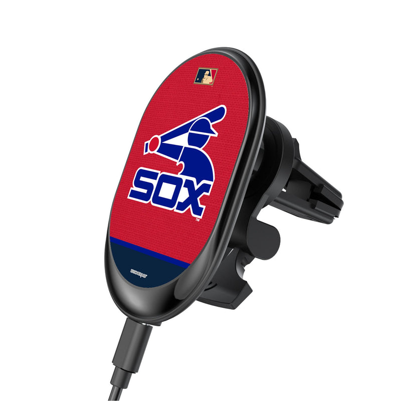 Chicago White Sox 1976-1981 - Cooperstown Collection Endzone Solid Wireless Mag Car Charger