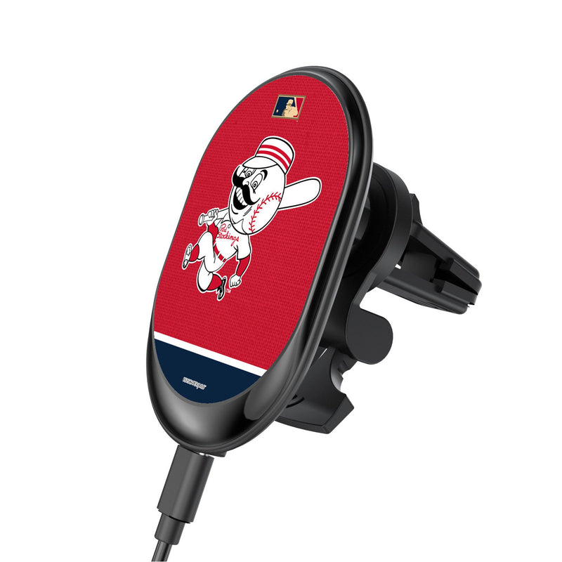 Cincinnati Reds 1953-1967 - Cooperstown Collection Endzone Solid Wireless Mag Car Charger