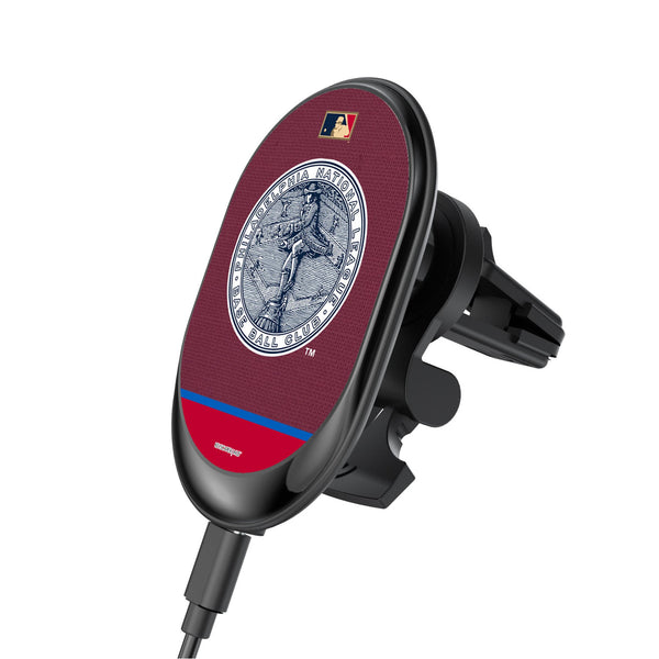 Philadelphia Phillies 1915-1943 - Cooperstown Collection Endzone Solid Wireless Mag Car Charger