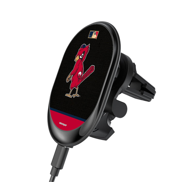 St Louis Cardinals 1950s - Cooperstown Collection Endzone Solid Wireless Mag Car Charger