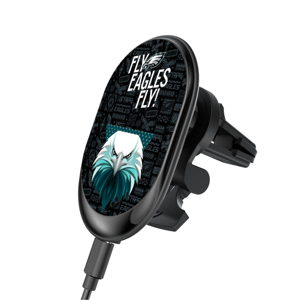 Philadelphia Eagles 2024 Illustrated Limited Edition Wireless Car Charger