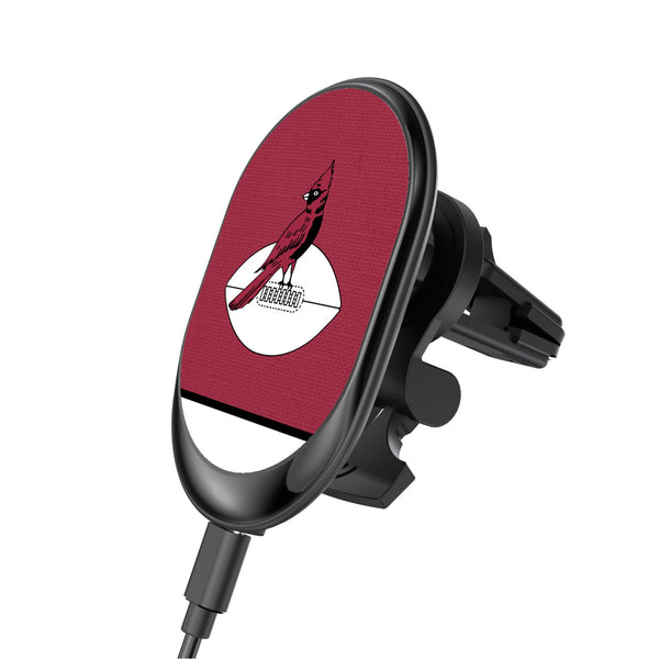 Chicago Cardinals 1947-1959 Historic Collection Endzone Solid Wireless Mag Car Charger