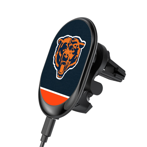 Chicago Bears 1946 Historic Collection Endzone Solid Wireless Mag Car Charger