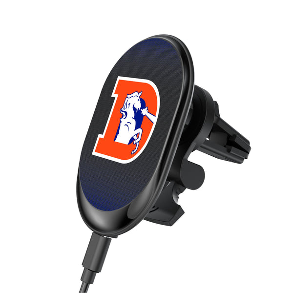 Denver Broncos 1993-1996 Historic Collection Linen Wireless Mag Car Charger