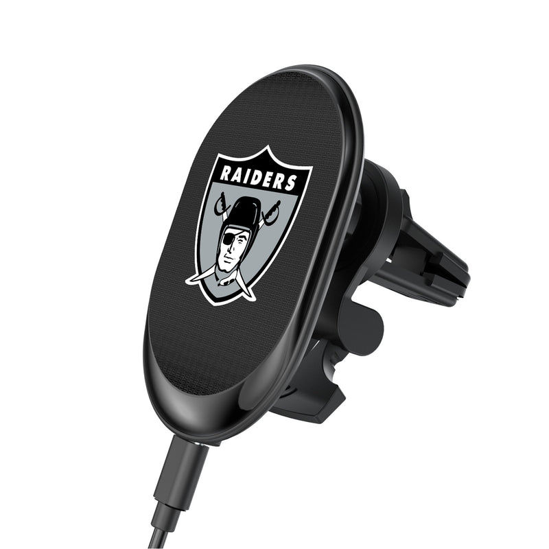 Oakland Raiders 1963 Historic Collection Linen Wireless Mag Car Charger