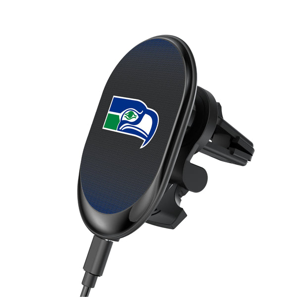 Seattle Seahawks Historic Collection Linen Wireless Mag Car Charger