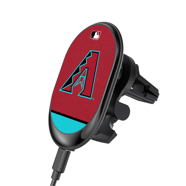 Arizona Diamondbacks Endzone Solid Wireless Mag Car Charger