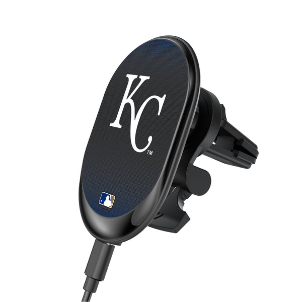 Kansas City Royals Linen Wireless Mag Car Charger