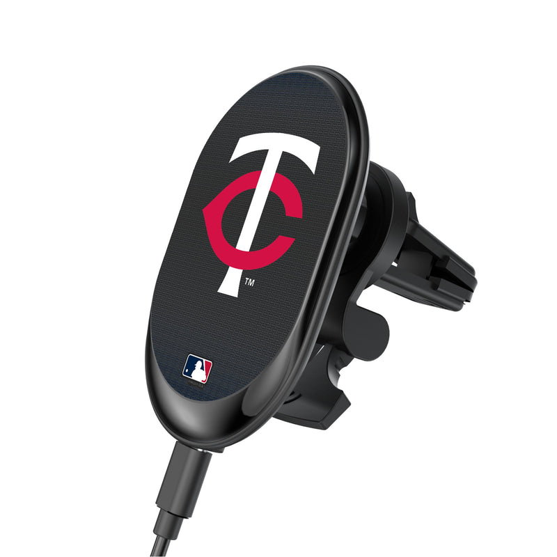 Minnesota Twins Linen Wireless Mag Car Charger