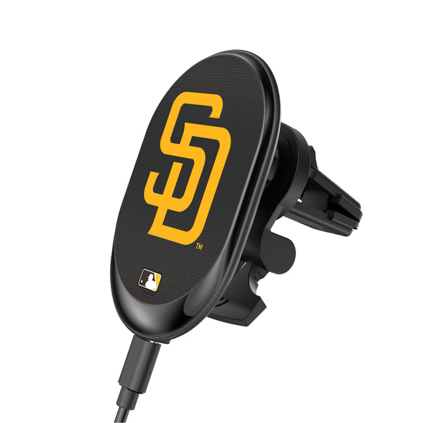 San Diego Padres Linen Wireless Mag Car Charger