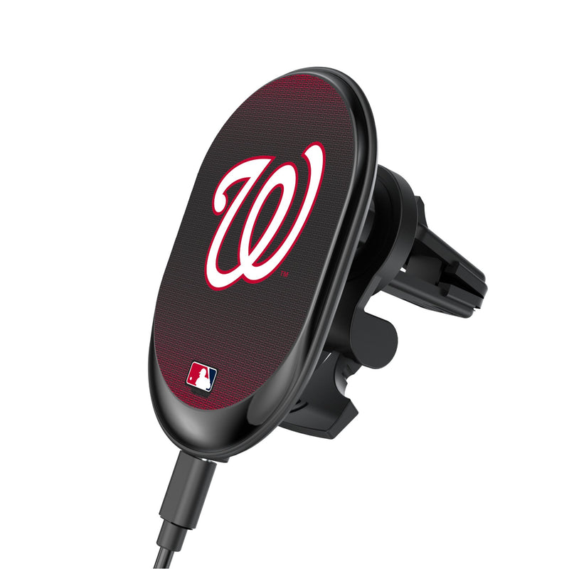 Washington Nationals Linen Wireless Mag Car Charger