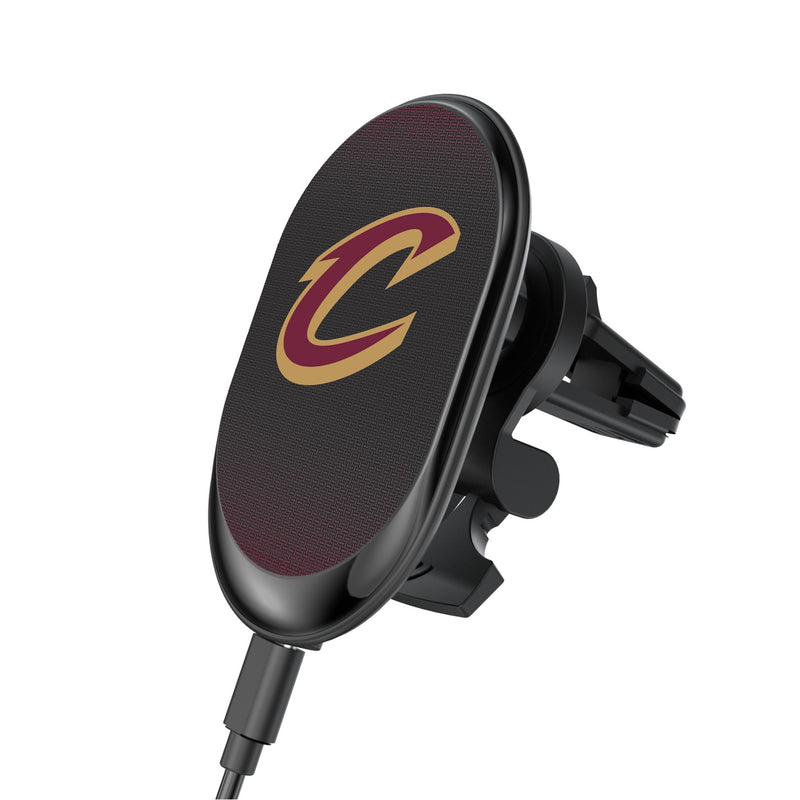 Cleveland Cavaliers Linen Wireless Mag Car Charger