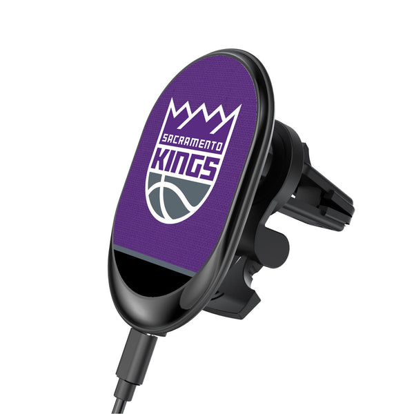 Sacramento Kings Endzone Solid Wireless Mag Car Charger