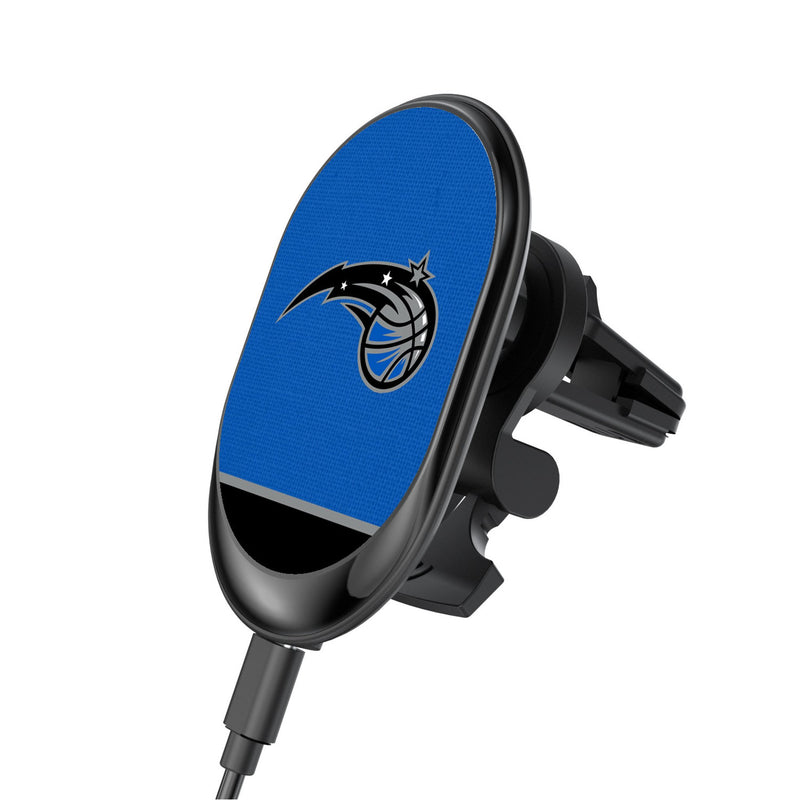 Orlando Magic Endzone Solid Wireless Mag Car Charger