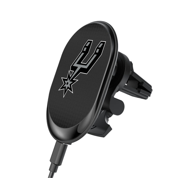 San Antonio Spurs Linen Wireless Mag Car Charger