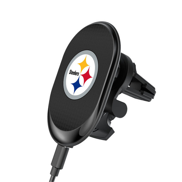 Pittsburgh Steelers Linen Wireless Mag Car Charger