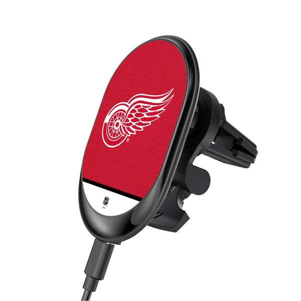 Detroit Red Wings Endzone Solid Wireless Mag Car Charger