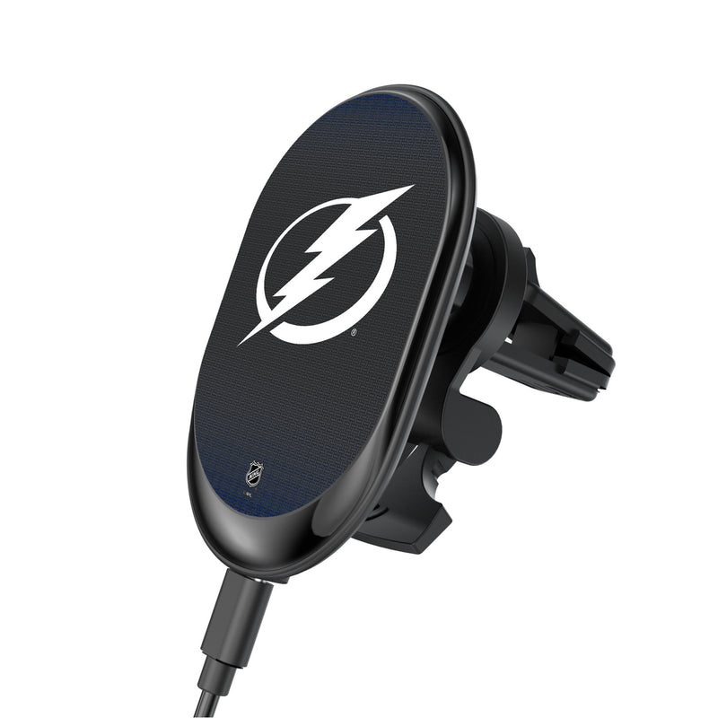 Tampa Bay Lightning Linen Wireless Mag Car Charger