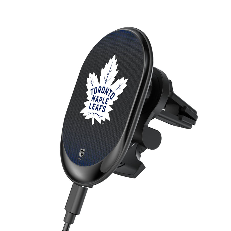 Toronto Maple Leafs Linen Wireless Mag Car Charger