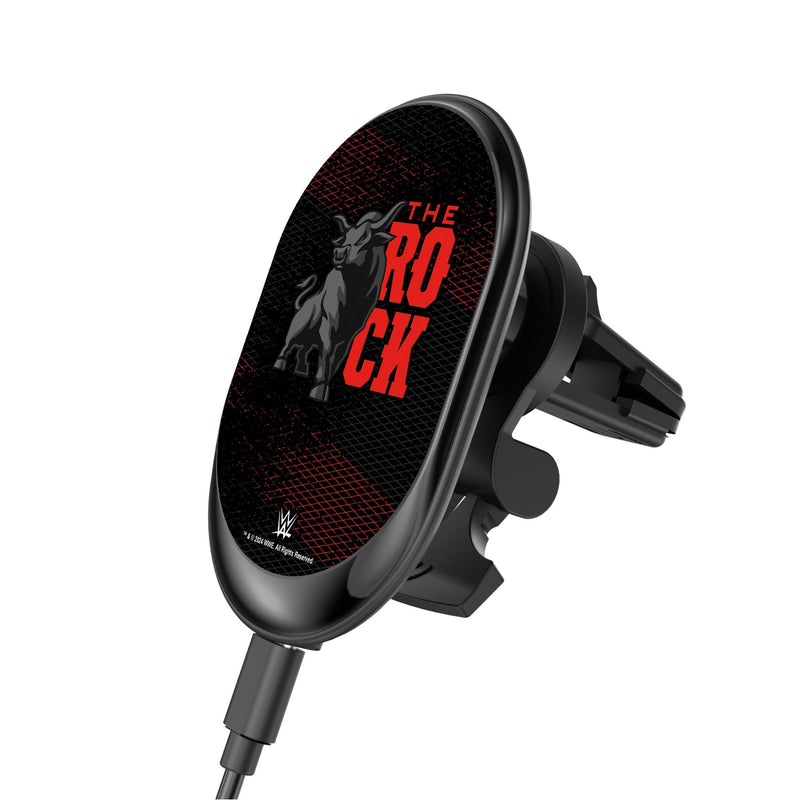 The Rock Steel Wireless Mag Car Charger