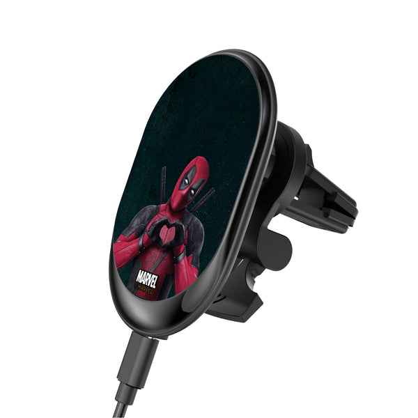 Marvel Deadpool Badge Wireless Mag Car Charger