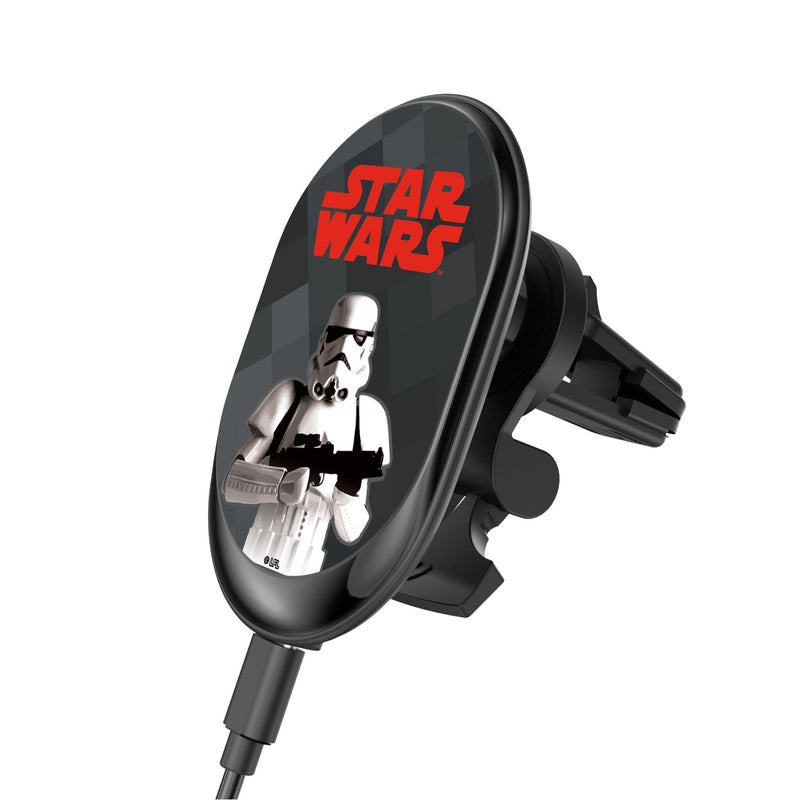 Star Wars Stormtrooper Color Block Wireless Mag Car Charger