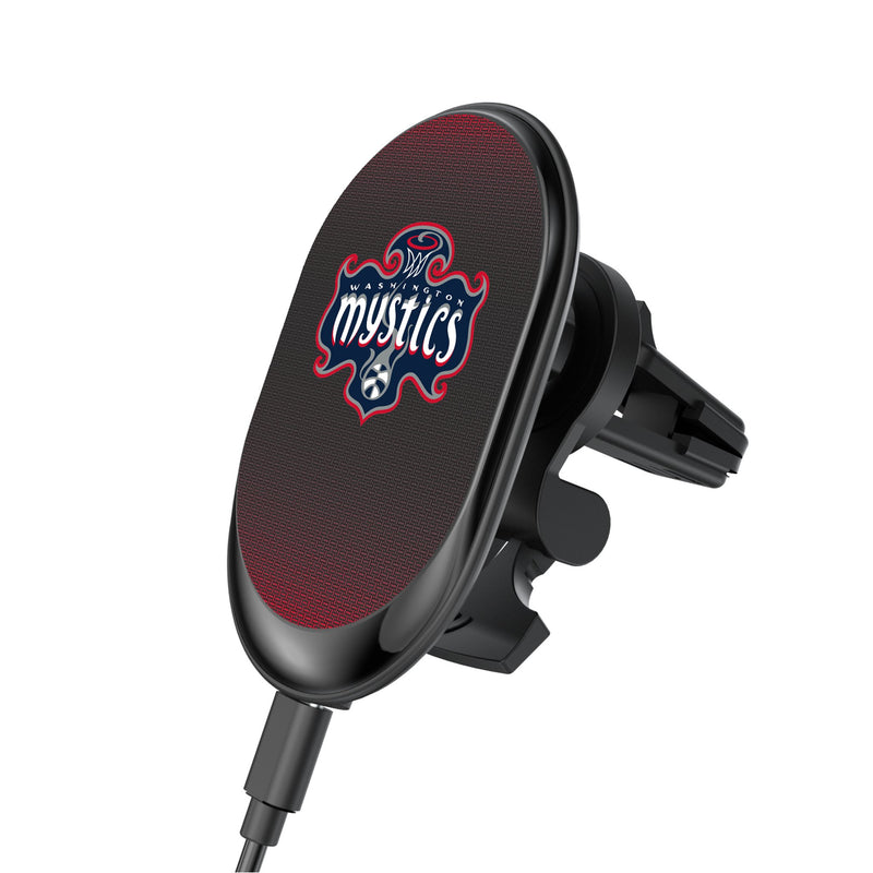 Washington Mystics Linen Wireless Mag Car Charger