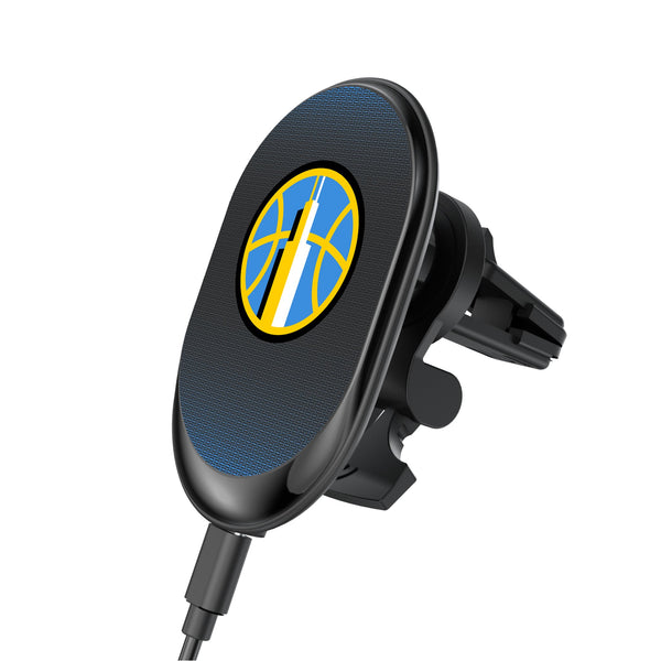 Chicago Sky Linen Wireless Mag Car Charger