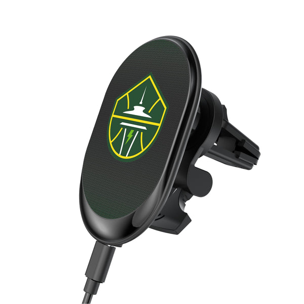 Seattle Storm Linen Wireless Mag Car Charger