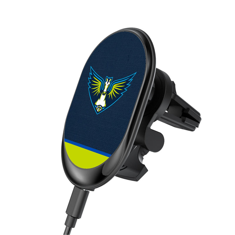 Dallas Wings Endzone Solid Wireless Mag Car Charger