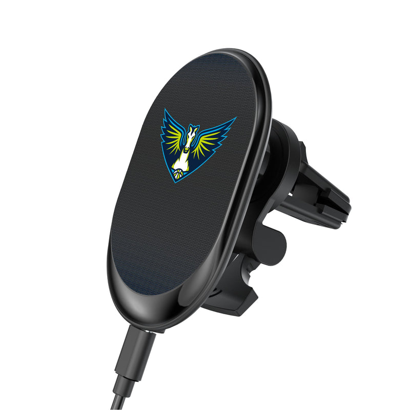 Dallas Wings Linen Wireless Mag Car Charger