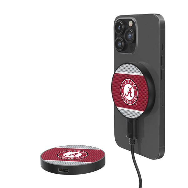 University of Alabama Crimson Tide Mesh 15-Watt Wireless Magnetic Charger